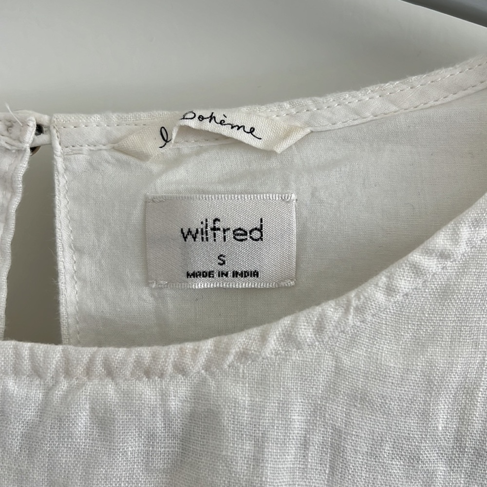 Aritzia Wilfred La Boheme 100% Linen Dress (S) - Picture 6 of 7